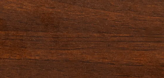 Official CORTIZO sample – aluminium profile with a wood-effect finish, reference DNO415T