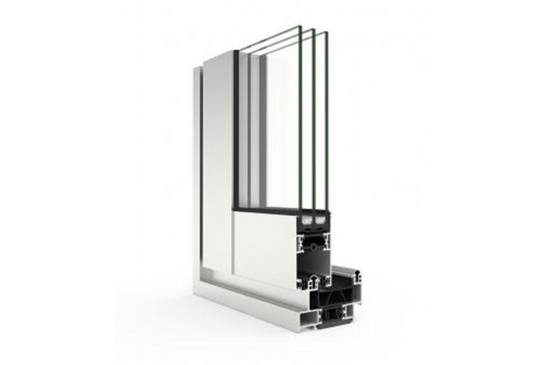 Section through the CORTIZO 4900 HI Sliding system, official manufacturer image