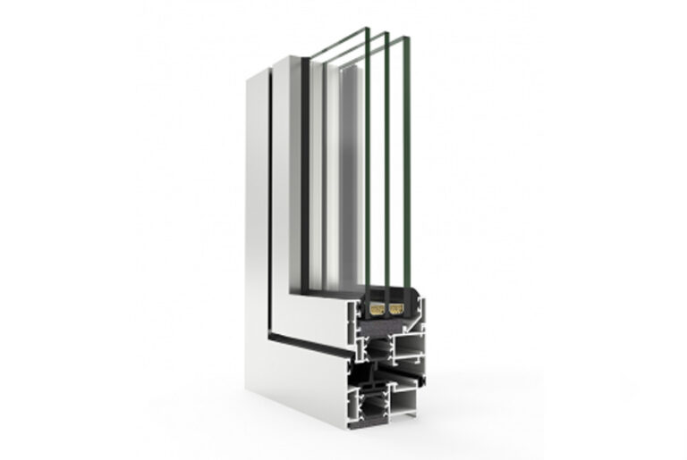 Section through the CORTIZO COR 60 system, official manufacturer image