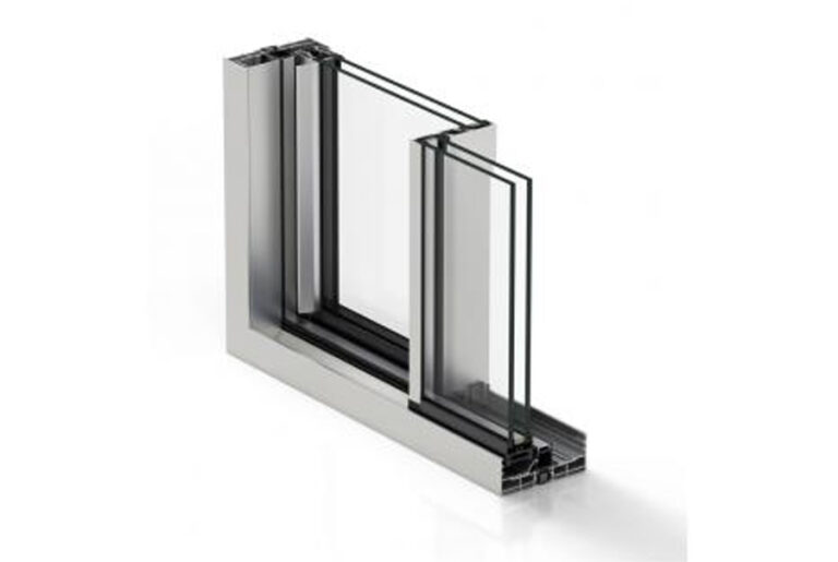 Section through the CORTIZO COR Vision Sliding system, official manufacturer image
