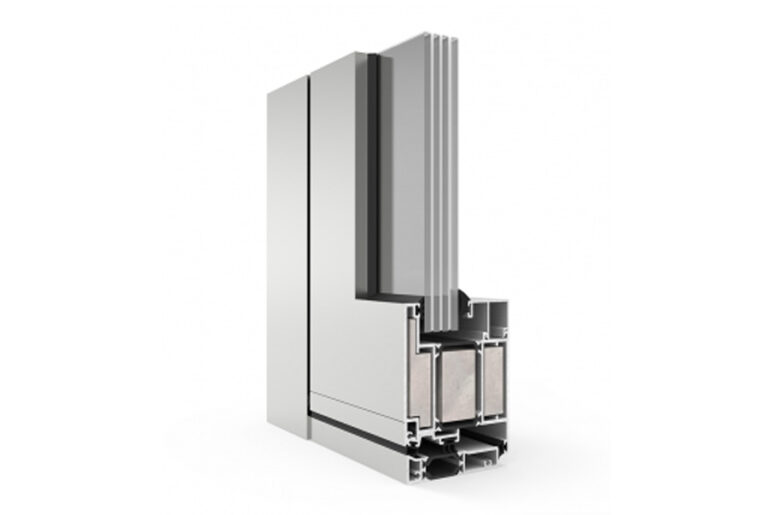 Section through the CORTIZO Millennium FR door system, official manufacturer image