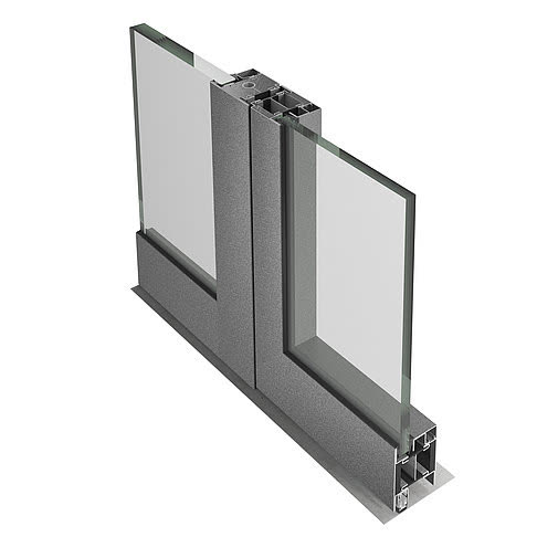 Jansen Janisol 2 – 90° corner section of the 70 mm EI30 combination, official render