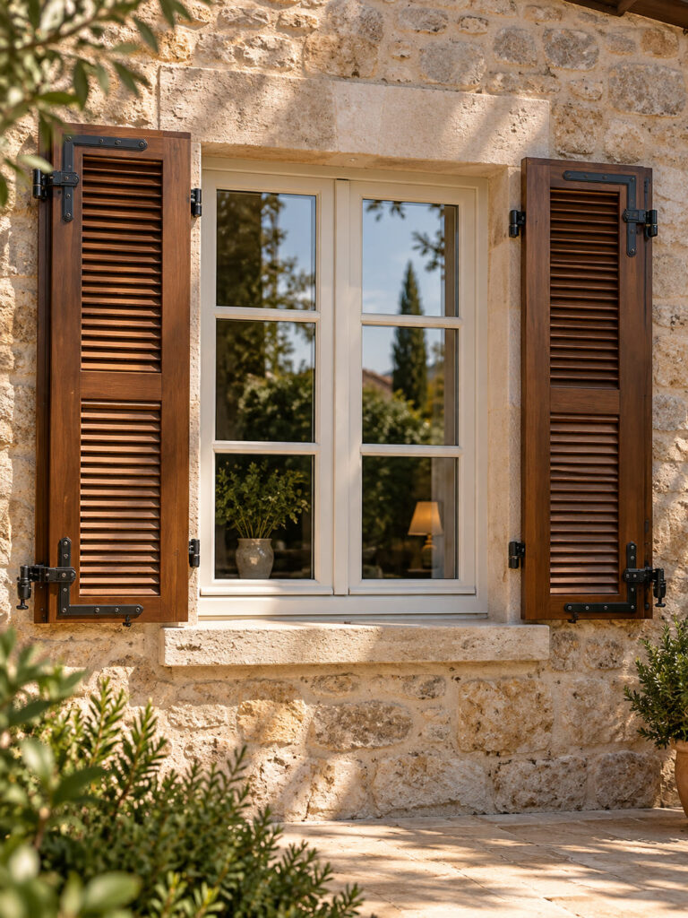 Timber shutters