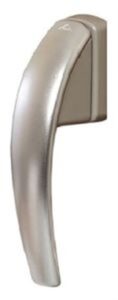 Mâner de fereastră Roto Swing, finisaj gri