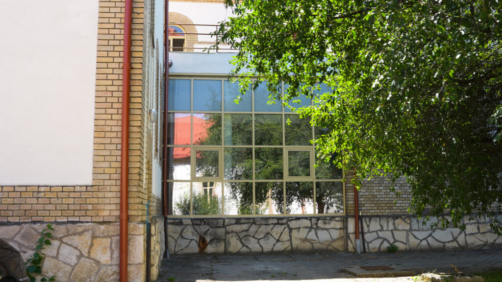 Șomcuta Mare Town Hall, Romania — glazed façade